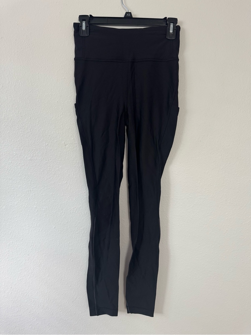 Lululemon Black High-Waist lined running Leggings